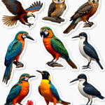 Animals & Wildlife - Sticker Sheet v12